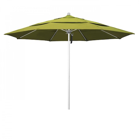 California Umbrella Patio Umbrella, Octagon, 107" H, Olefin Fabric, Kiwi 194061000540
