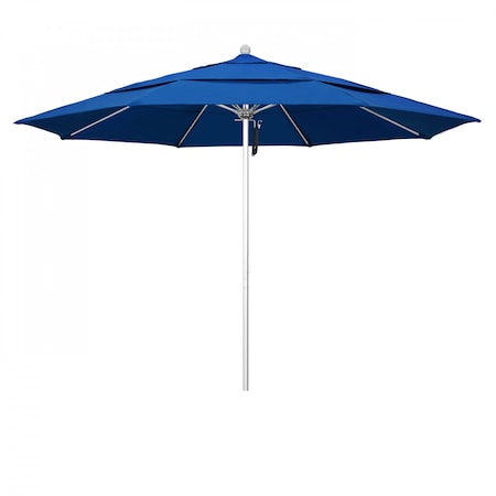 California Umbrella Patio Umbrella, Octagon, 107" H, Pacifica Fabric, Pacific Blue 194061000649