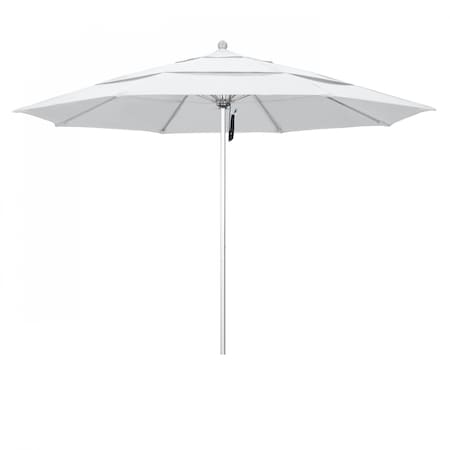 California Umbrella Patio Umbrella, Octagon, 107" H, Pacifica Fabric, Natural 194061000663