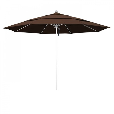 California Umbrella Patio Umbrella, Octagon, 107" H, Pacifica Fabric, Mocha 194061000748