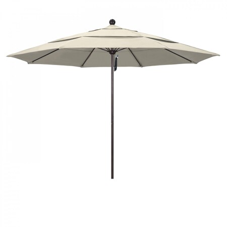 California Umbrella Patio Umbrella, Octagon, 107" H, Olefin Fabric, Beige 194061001332