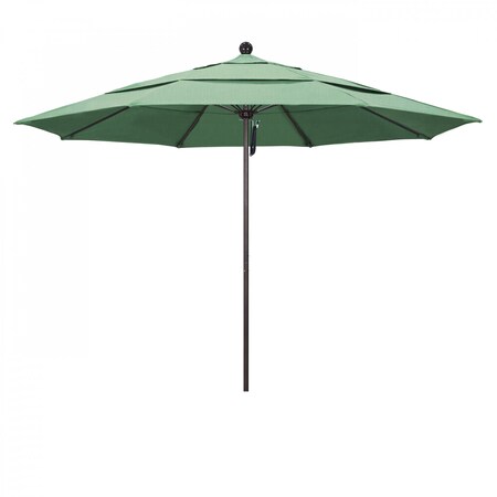 California Umbrella Patio Umbrella, Octagon, 107" H, Pacifica Fabric, Spa 194061001530