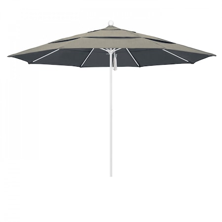 California Umbrella Patio Umbrella, Octagon, 107" H, Sunbrella Fabric, Spectrum Dove 194061001707