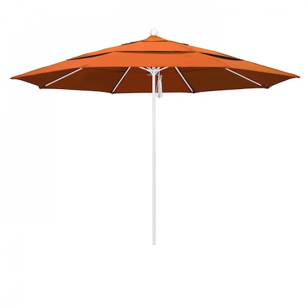 California Umbrella Patio Umbrella, Octagon, 107" H, Sunbrella Fabric, Tuscan 194061001882