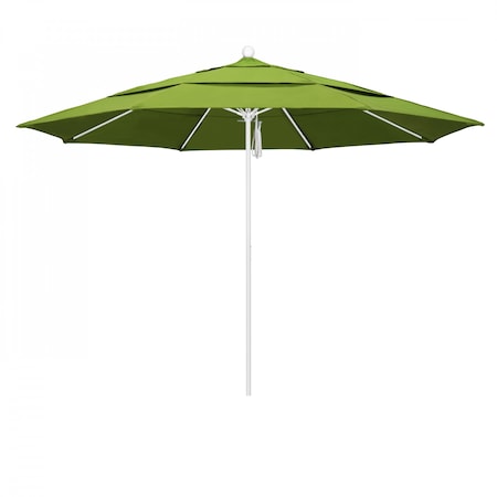 March Patio Umbrella, Octagon, 107" H, Sunbrella Fabric, Macaw 194061001912