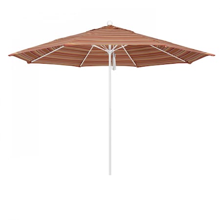 California Umbrella Patio Umbrella, Octagon, 107" H, Sunbrella Fabric, Dolce Mango 194061002049