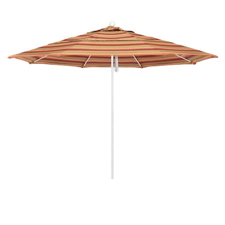 California Umbrella Patio Umbrella, Octagon, 107" H, Sunbrella Fabric, Astoria Sunset 194061002070