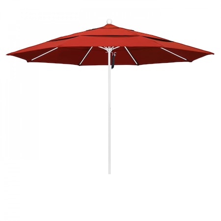 March Patio Umbrella, Octagon, 107" H, Olefin Fabric, Sunset 194061002209