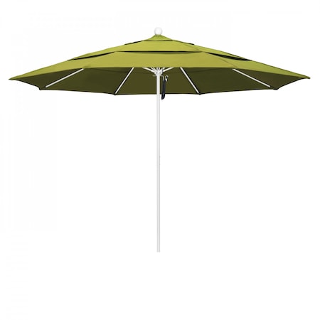 California Umbrella Patio Umbrella, Octagon, 107" H, Olefin Fabric, Kiwi 194061002223