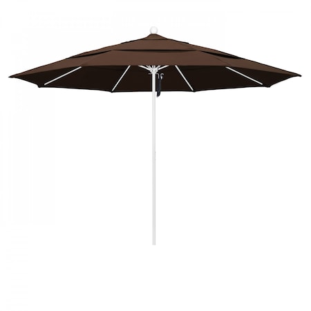 California Umbrella Patio Umbrella, Octagon, 107" H, Pacifica Fabric, Mocha 194061002421