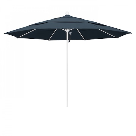 California Umbrella Patio Umbrella, Octagon, 107" H, Pacifica Fabric, Sapphire 194061002476