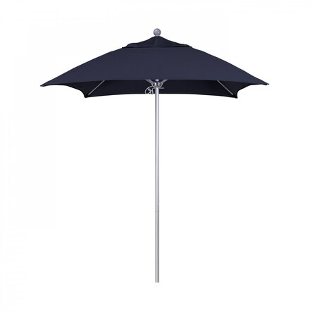 California Umbrella Patio Umbrella, Square, 103.13" H, Sunbrella Fabric, Navy 194061002575