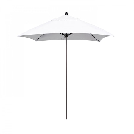 California Umbrella Patio Umbrella, Square, 103.13" H, Sunbrella Fabric, Natural 194061002612