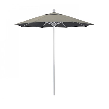 California Umbrella Patio Umbrella, Octagon, 96" H, Sunbrella Fabric, Spectrum Dove 194061002759