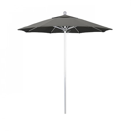 California Umbrella Patio Umbrella, Octagon, 96" H, Sunbrella Fabric, Charcoal 194061002834