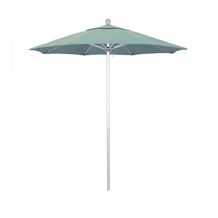 California Umbrella Patio Umbrella, Octagon, 96" H, Sunbrella Fabric, Spa 194061002896