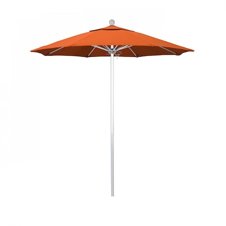 California Umbrella Patio Umbrella, Octagon, 96" H, Sunbrella Fabric, Melon 194061002919