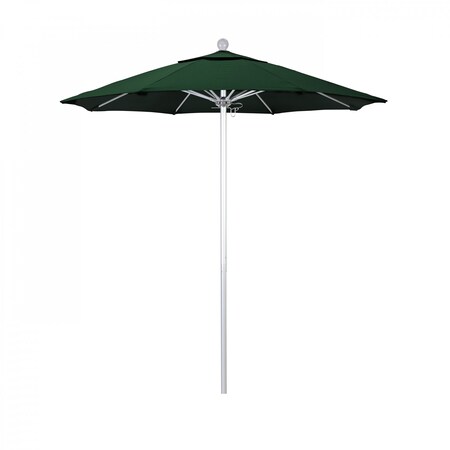 California Umbrella Patio Umbrella, Octagon, 96" H, Sunbrella Fabric, Forest Green 194061003008
