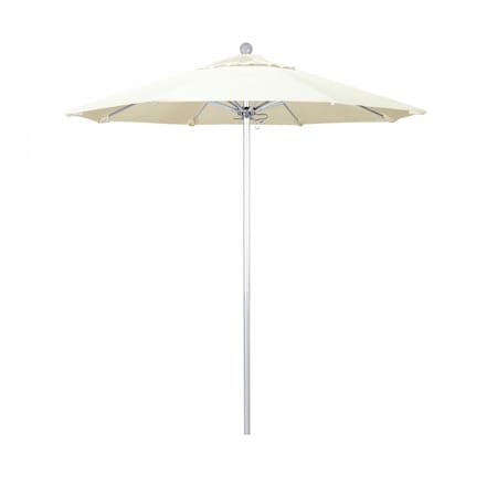California Umbrella Patio Umbrella, Octagon, 96" H, Sunbrella Fabric, Canvas 194061003015