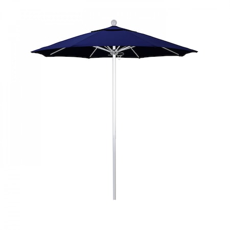 California Umbrella Patio Umbrella, Octagon, 96" H, Sunbrella Fabric, True Blue 194061003084