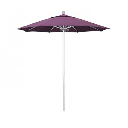 California Umbrella Patio Umbrella, Octagon, 96" H, Sunbrella Fabric, Iris 194061003152