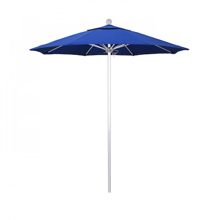 California Umbrella Patio Umbrella, Octagon, 96" H, Olefin Fabric, Royal Blue 194061003190