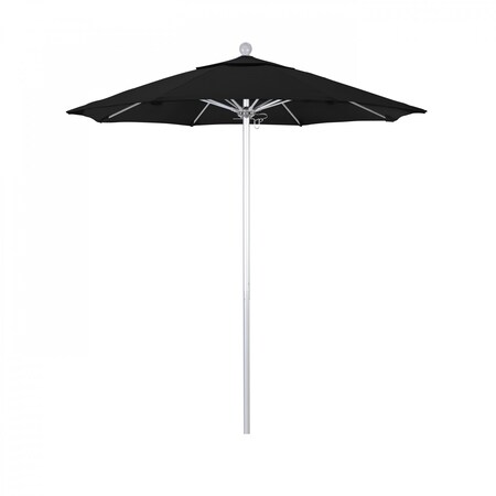 California Umbrella Patio Umbrella, Octagon, 96" H, Olefin Fabric, Black 194061003282
