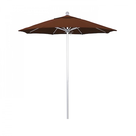 California Umbrella Patio Umbrella, Octagon, 96" H, Olefin Fabric, Terracotta 194061003312