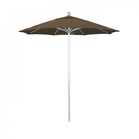 California Umbrella Patio Umbrella, Octagon, 96" H, Olefin Fabric, Woven Sesame 194061003343