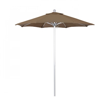 California Umbrella Patio Umbrella, Octagon, 96" H, Olefin Fabric, Terrace Sequoia 194061003367