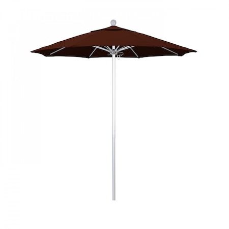 California Umbrella Patio Umbrella, Octagon, 96" H, Pacifica Fabric, Brick 194061003527