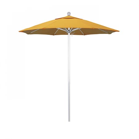California Umbrella Patio Umbrella, Octagon, 96" H, Pacifica Fabric, Yellow 194061003565