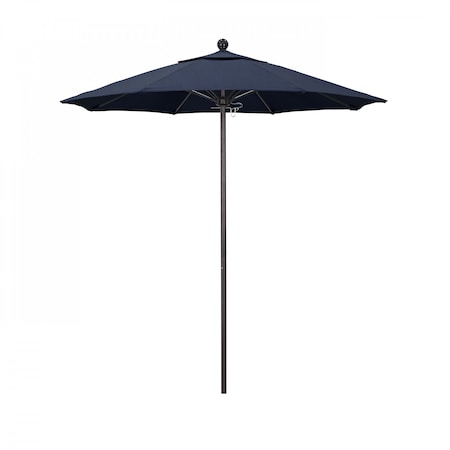 California Umbrella Patio Umbrella, Octagon, 96" H, Sunbrella Fabric, Spectrum Indigo 194061003626