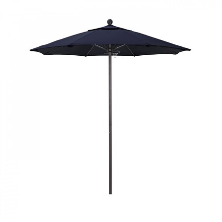 California Umbrella Patio Umbrella, Octagon, 96" H, Sunbrella Fabric, Navy 194061003848