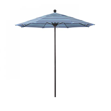 California Umbrella Patio Umbrella, Octagon, 96" H, Sunbrella Fabric, Dolce Oasis 194061003961