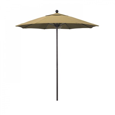 California Umbrella Patio Umbrella, Octagon, 96" H, Olefin Fabric, Champagne 194061004166