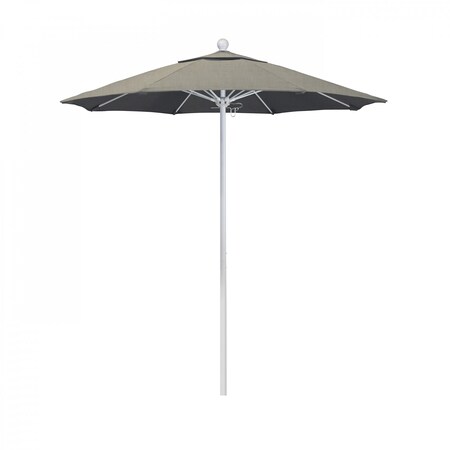California Umbrella Patio Umbrella, Octagon, 96" H, Sunbrella Fabric, Spectrum Dove 194061004470