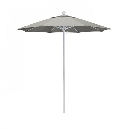 California Umbrella Patio Umbrella, Octagon, 96" H, Sunbrella Fabric, Granite 194061004524