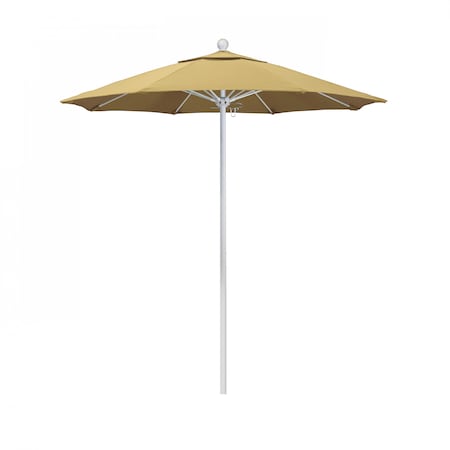 California Umbrella Patio Umbrella, Octagon, 96" H, Sunbrella Fabric, Wheat 194061004623