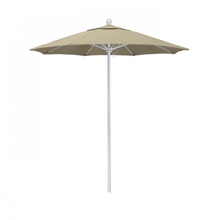 California Umbrella Patio Umbrella, Octagon, 96" H, Sunbrella Fabric, Beige 194061004661