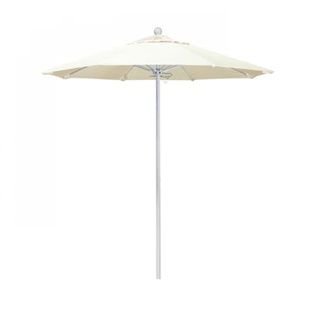 California Umbrella Patio Umbrella, Octagon, 96" H, Sunbrella Fabric, Canvas 194061004739