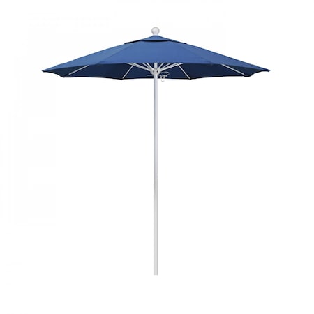 California Umbrella Patio Umbrella, Octagon, 96" H, Sunbrella Fabric, Regatta 194061004791