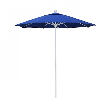 California Umbrella Patio Umbrella, Octagon, 96" H, Olefin Fabric, Royal Blue 194061004913