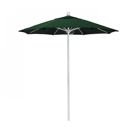California Umbrella Patio Umbrella, Octagon, 96" H, Olefin Fabric, Hunter Green 194061004937
