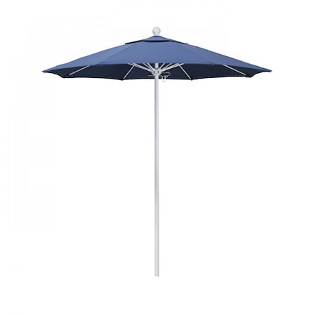 California Umbrella Patio Umbrella, Octagon, 96" H, Olefin Fabric, Frost Blue 194061004982