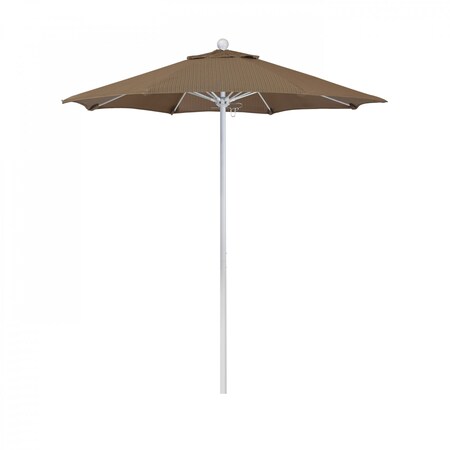 California Umbrella Patio Umbrella, Octagon, 96" H, Olefin Fabric, Terrace Sequoia 194061005088