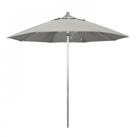 California Umbrella Patio Umbrella, Octagon, 103" H, Sunbrella Fabric, Granite 194061005385