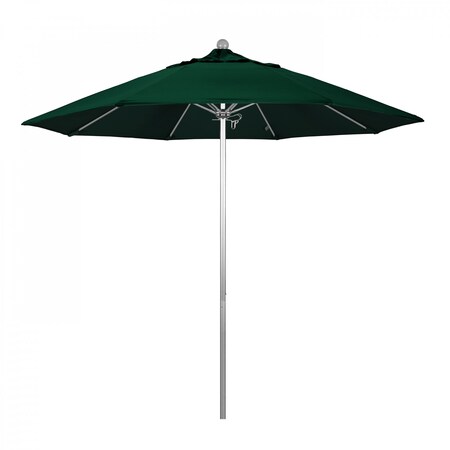 California Umbrella Patio Umbrella, Octagon, 103" H, Sunbrella Fabric, Forest Green 194061005583