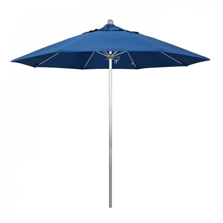 California Umbrella Patio Umbrella, Octagon, 103" H, Sunbrella Fabric, Regatta 194061005651
