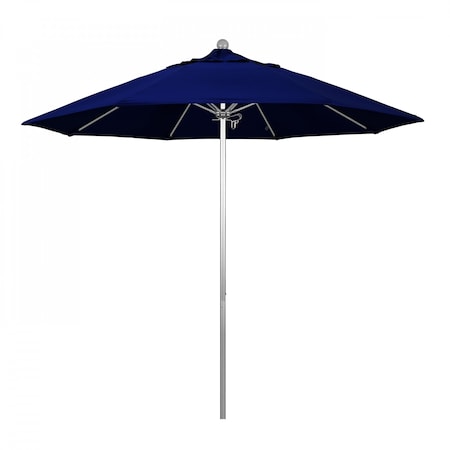 California Umbrella Patio Umbrella, Octagon, 103" H, Sunbrella Fabric, True Blue 194061005668